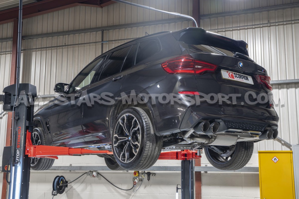 Catback Scorpion pour BMW X3M F97 / X4M F98 Pre-Facelift