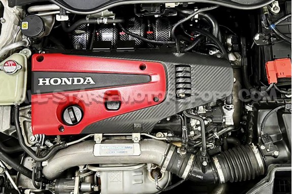 Collecteur d'admission carbone PracWorks pour Honda Civic Type R FK...