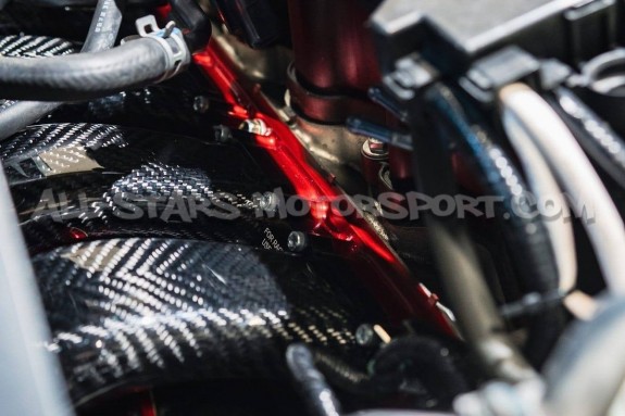 Colector de admision de carbono PracWorks para Honda Civic Type R F...