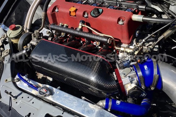Collecteur d'admission carbone PracWorks pour Honda Civic Type R FN...