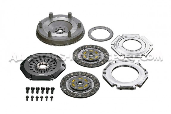 Embrague reforzado bidisco y volante HKS para Mitsubishi Lancer Evo 10