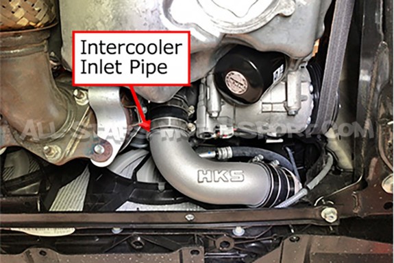 Honda Civic Type R FK8 HKS Inlet / Outlet Intercooler Piping Kit