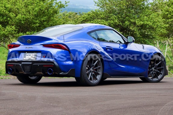Echappement Catback HKS Super Turbo Muffler pour Toyota Supra 3.0 M...