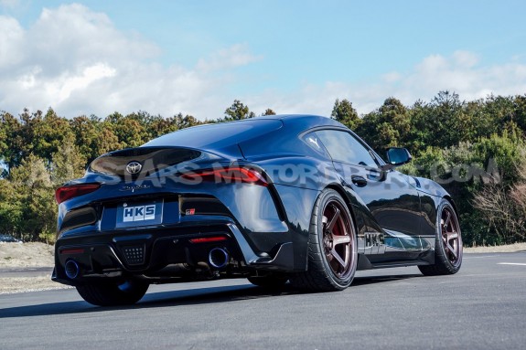 Echappement Catback HKS Super Turbo Muffler pour Toyota Supra 3.0 M...