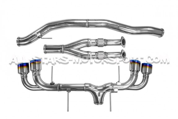Escape catback HKS Racing Muffler para Nissan R35 GTR