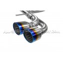 Escape catback HKS Racing Muffler para Nissan R35 GTR