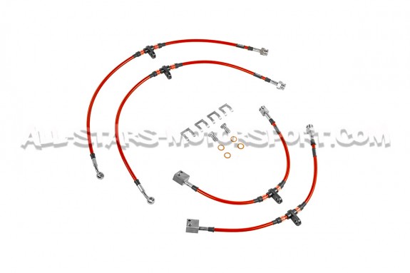 Latiguillos de freno metalicos Goodridge para Honda Civic Type R FL5