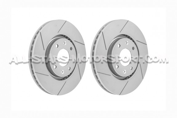 Disques de frein avants rainurés Dixcel SD pour Citroen DS3 1.6THP ...