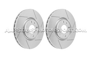 Disques de frein avants rainurés Dixcel SD pour 208 GTI / DS3 1.6 THP (302mm)