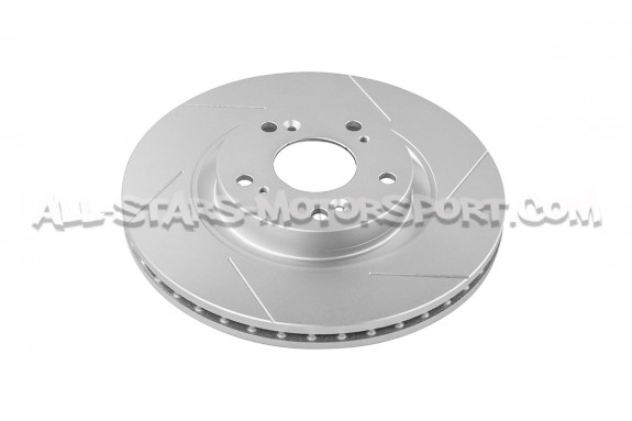 Discos de freno delanteros ranurados Dixcel SD para Honda Civic Typ...