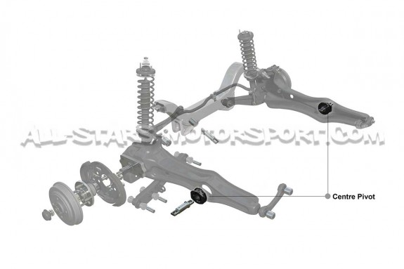 Silentbloc pivot de bras de suspension arrière Whiteline pour Honda...