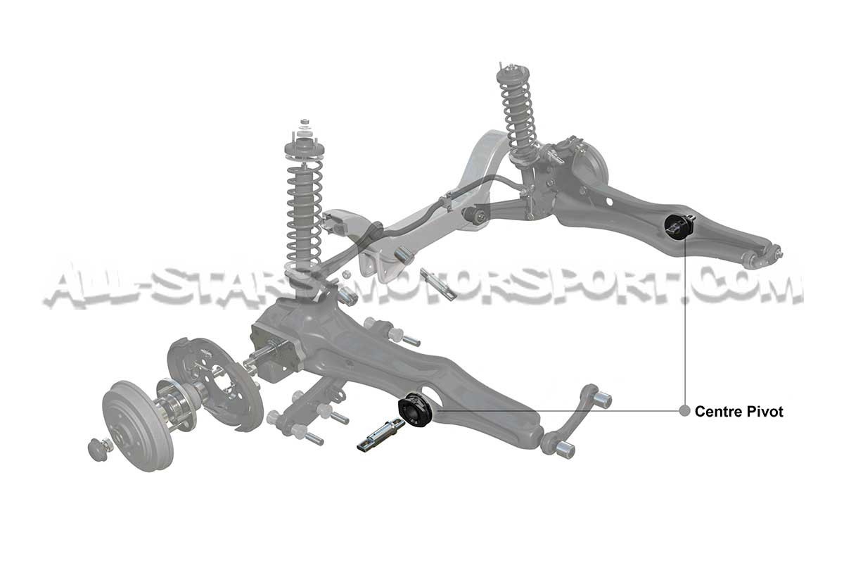 Silentblock pivote de brazo trasero Whiteline para Civic EG6 / EK4 ...