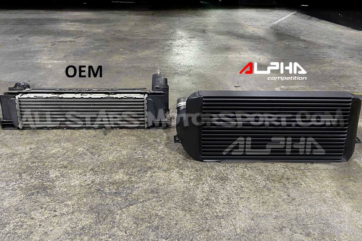 BMW M135i / M235i / M2 F2x and 335i / 435i F3x Alpha Competition Intercooler