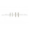 Adaptateur Alpha Competition pour mano de turbo pour Polo 6R GTI / ...
