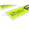 Pegatinas para llantas Gram Lights 57CR rojo, amarillo, blanco, nar...