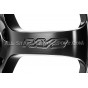 Rays Gram Lights 57DR Wheel 19x8.5 - 5x114.3 ET45 - Semi Gloss Black