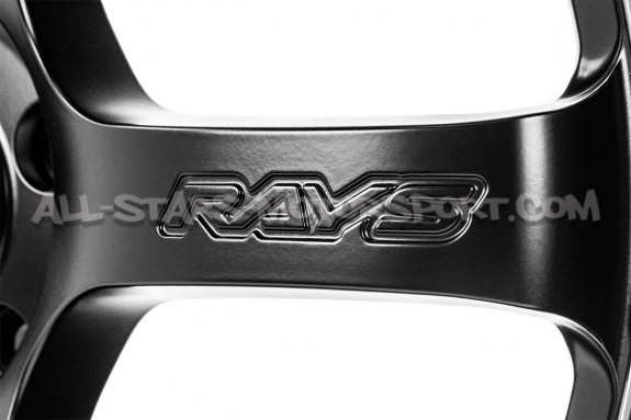 Rays Gram Lights 57DR Wheel 19x8.5 - 5x114.3 ET45 - Semi Gloss Black