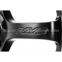 Jante Rays Gram Lights 57DR 19x8.5 - 5x114.3 ET45 - Semi Gloss Black