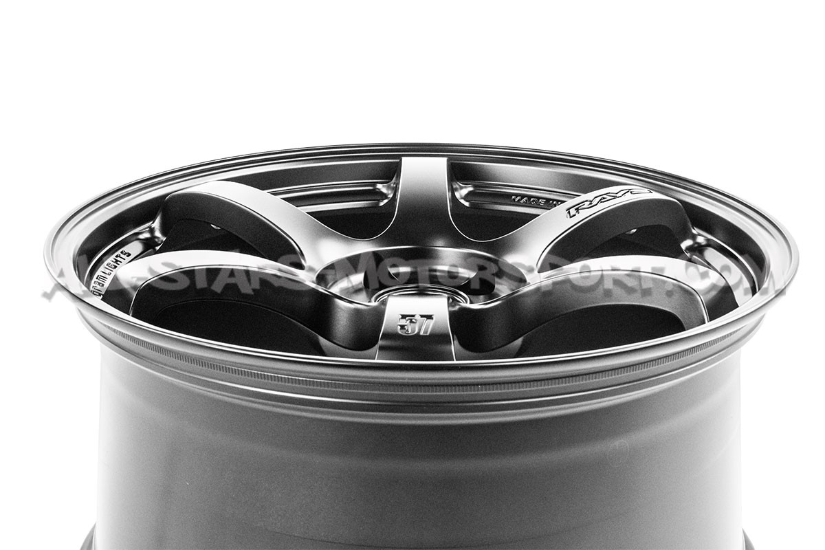 Rays Gram Lights 57DR Wheel 19x9.5 - 5x120 ET45 - Semi Gloss Black