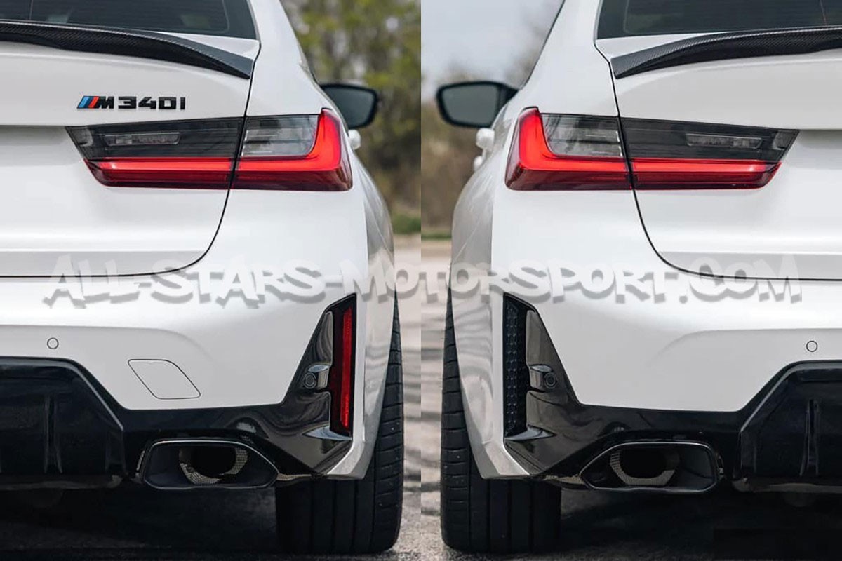 BMW M340i G20 LCI (Facelift) Acexxon Honeycomb Rear Reflector Deletes