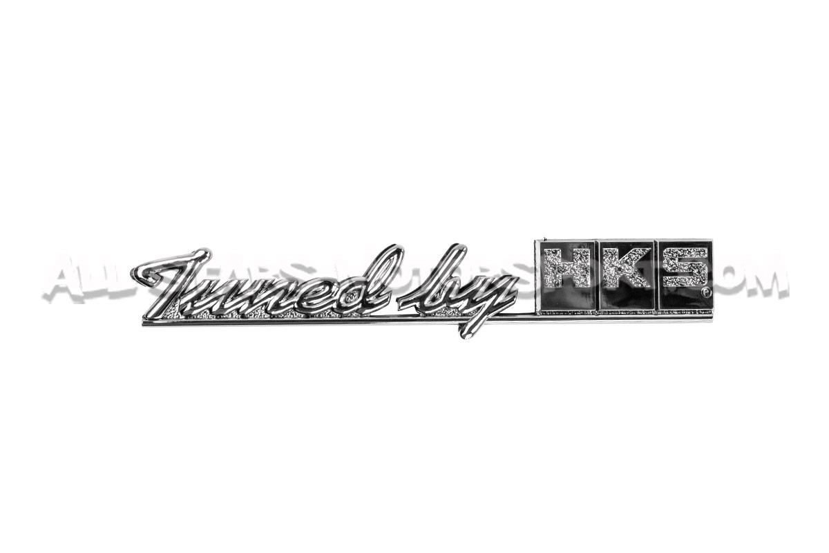 Badge insignia adhesiva Tuned by HKS