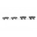 Racingline Rear Subframe Inserts Kit S3 8V / RS3 8Y / Golf 7 GTI / ...