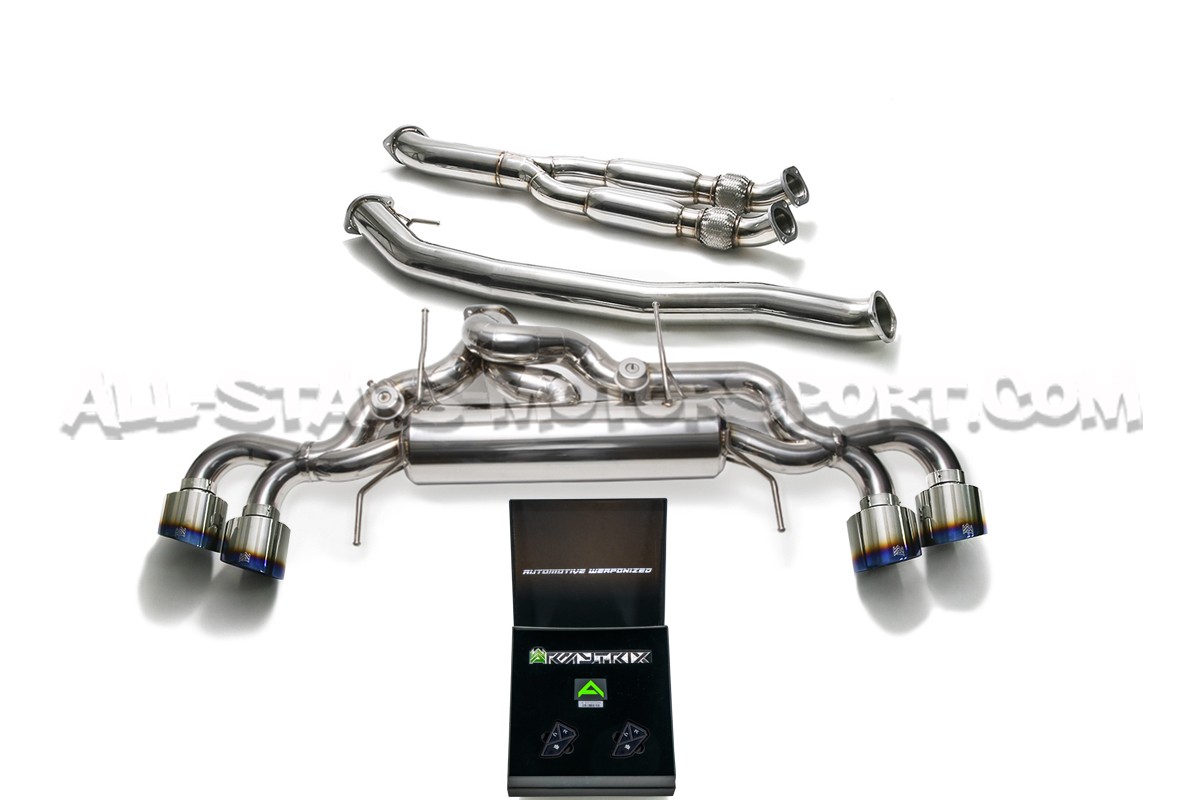Escape catback Armytrix 102mm para Nissan R35 GTR