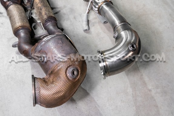 Downpipe decata Scorpion pour Audi RS3 8V5 / TTRS Mk3 8S / RSQ3 - s...