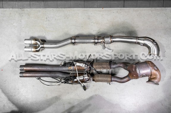 Downpipe descatalizada Scorpion para Audi RS3 8V5 / TTRS Mk3 8S / R...