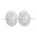 Disques de frein avants rainurés Dixcel SD pour Renault Megane 3 RS