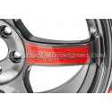 Jante Rays Volk Racing TE37 SL Saga 18x8.5 - 5x100 ET45 - Gunmetal