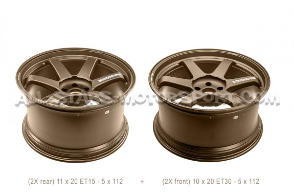 Llantas Volk Racing TE37 Ultra M-SPEC Bronze 20x10 y 20x11 para BMW...