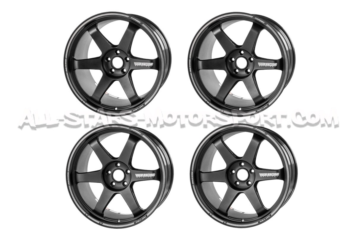 Jantes Volk Racing TE37 Ultra Track Edition II Black 20x10 et 20x12 pour Nissan R35 GTR