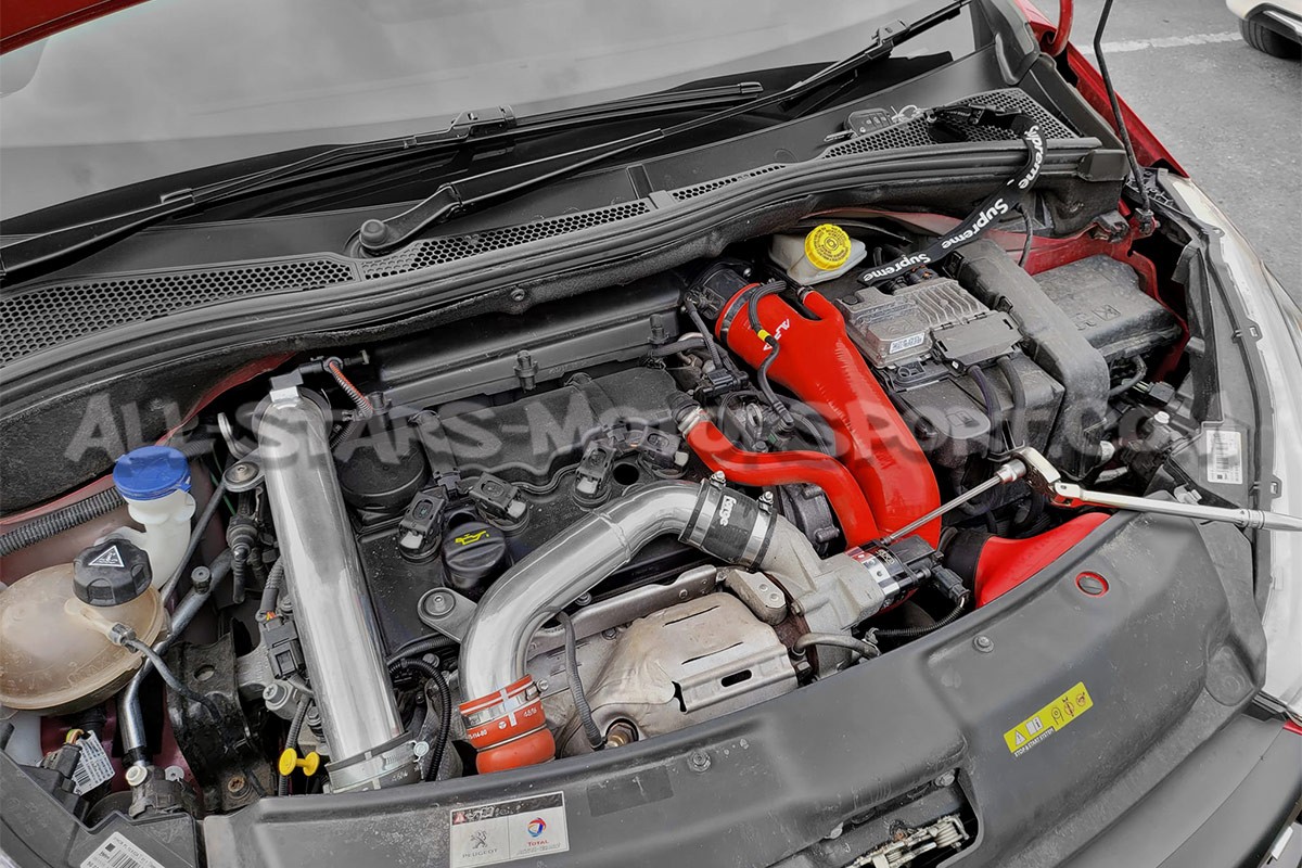 Durite d'admission silicone Alpha Competition pour Peugeot 208 GTI