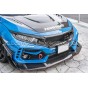 Calandre carbone J'S Racing pour Honda Civic Type R FK8