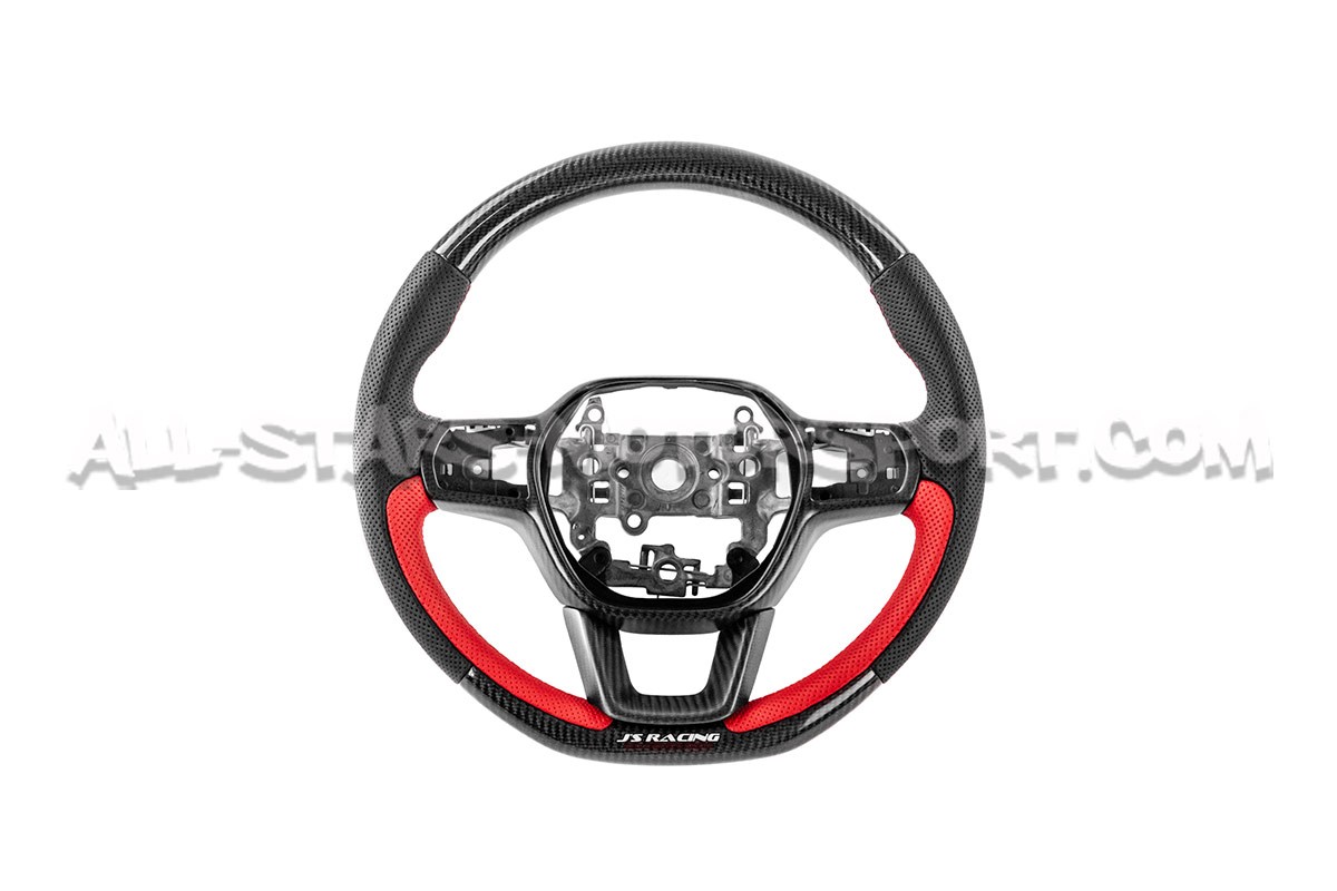 Honda Civic Type R FK8 J'S Racing Carbon Fiber / Leather Steering Wheel