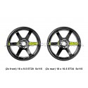 Jantes Volk Racing TE37 SL Saga M-SPEC 18x9.5 y 18x10.5 pour Toyota...