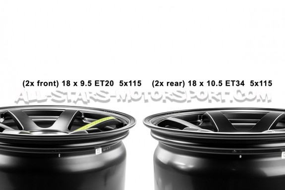 Jantes Volk Racing TE37 SL Saga M-SPEC 18x9.5 y 18x10.5 pour Toyota...