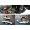 Kit de tubes inlet / outlet d'échangeur HKS pour Toyota Yaris GR Gen.1