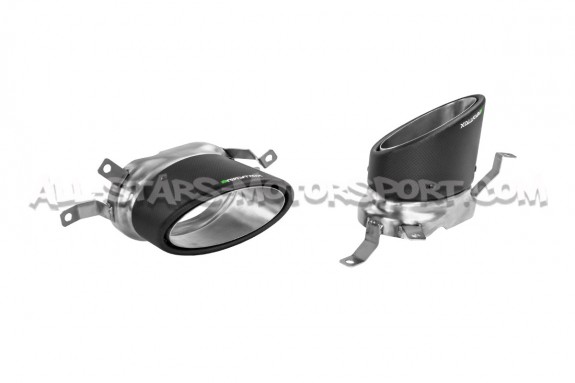 Armytrix Carbon Fiber Oval Tailpipes For Audi RS3 8Y