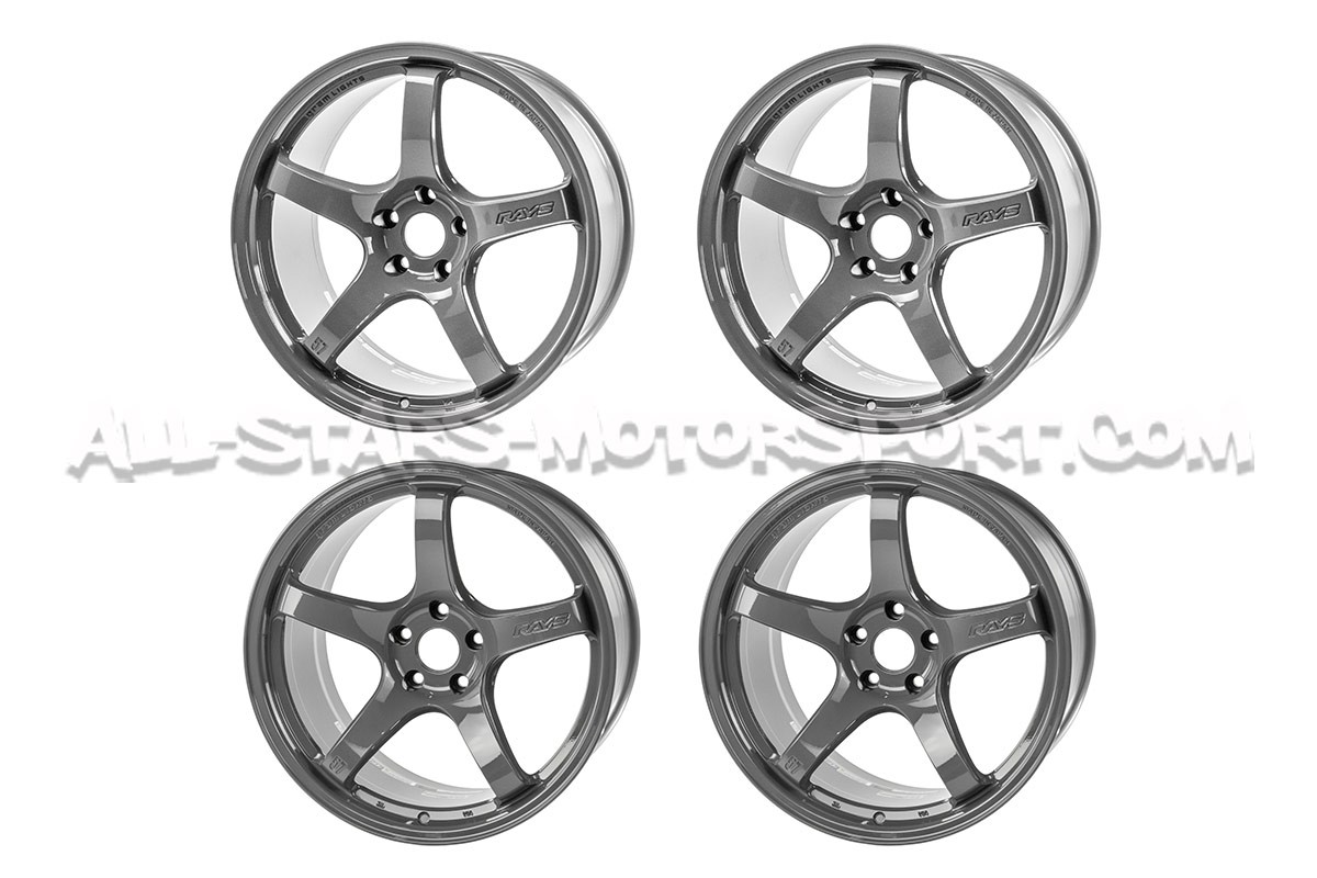 Llantas Rays Gram Lights 57CR 19x9.5 et 19x10.5 - 5x112 - Glossy Grey para Supra Mk5 A90
