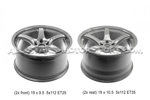 Wheels Rays Gram Lights 57CR 19x9.5 et 19x10.5 - 5x112 - Glossy Gre...