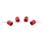 Rays Valve Stem Caps Red, Blue, Black or Gunmetal