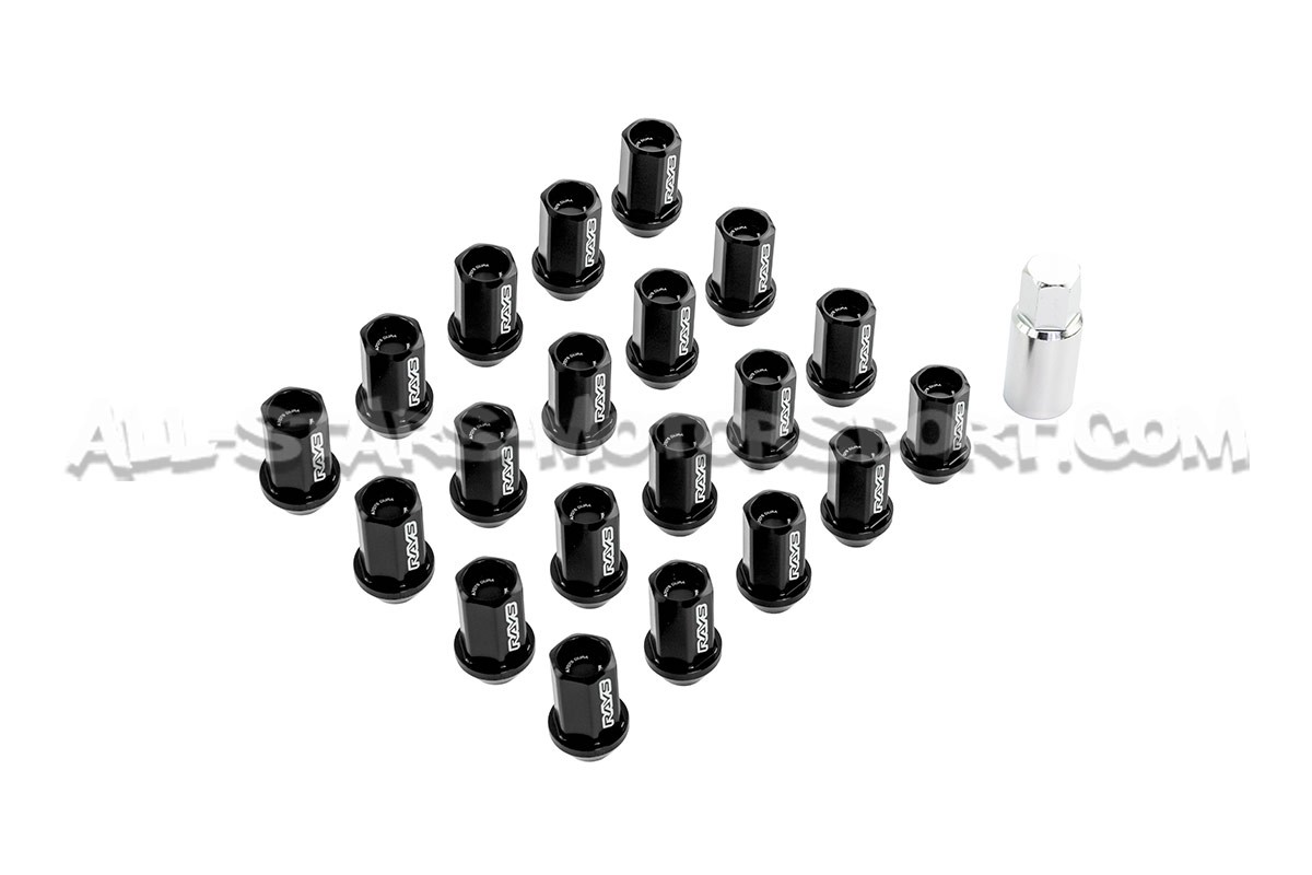 Rays Dura-Lock Wheels Nuts 12x125 / 12x150 / 14x150 - Red, Blue or Black