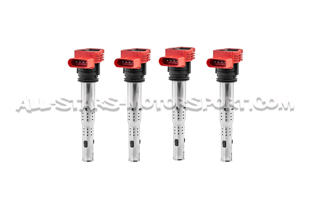 Bobines d'allumage Mishimoto pour Golf 5 GTI / Golf 6 GTI / Golf 6 R / S3 8P / TT Mk2 2.0 TFSI 06-12