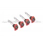 Bobines d'allumage Mishimoto pour Golf 5 GTI / Golf 6 GTI / Golf 6 R / S3 8P / TT Mk2 2.0 TFSI 06-12