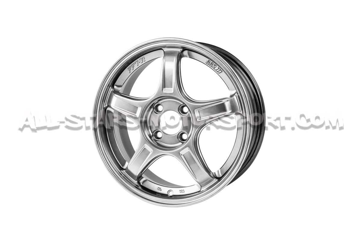 Jante SSR GTX03 16x6.5 - 4x100 ET53 - Silver
