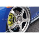 Jante SSR GTX03 16x6.5 - 4x100 ET53 - Silver