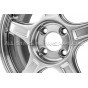 Jante SSR GTX03 16x6.5 - 4x100 ET53 - Silver