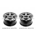 Jantes SSR GTX03 18x9.5 et 18x10.5 - 5x114.3 ET12 Silver pour Nissa...